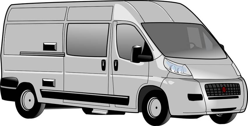 Een bestelbus