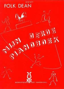 De cover van mijn derde pianoboek van Folk Dean