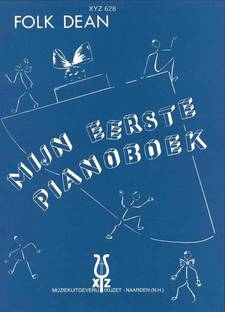 De cover van Mijn eerste pianoboek van Folk Dean