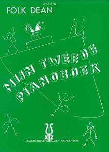 De cover van mijn tweede pianoboek van Folk Dean