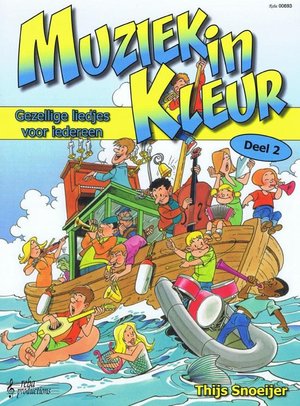Een boek voor piano leren spelen met kleuren